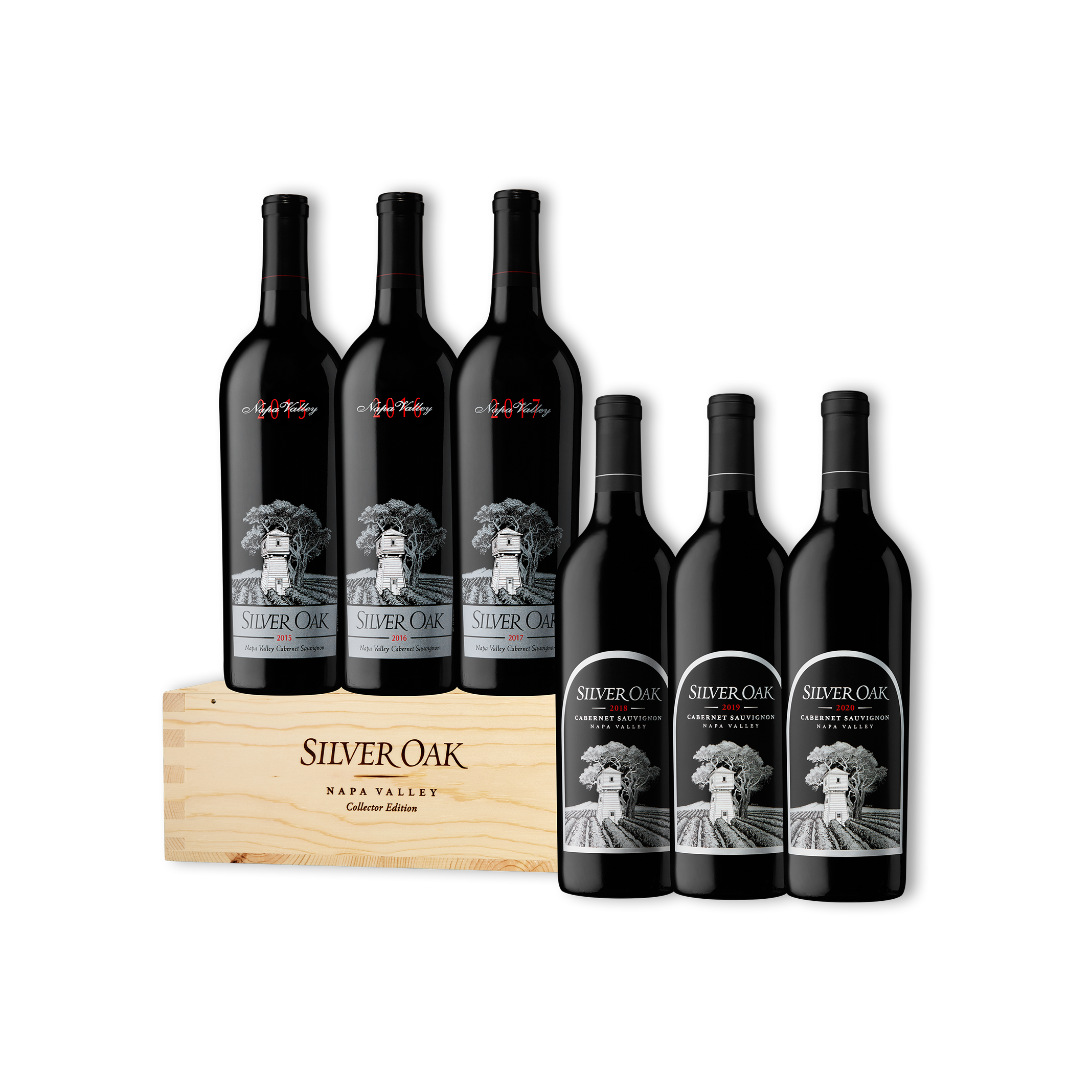 Silver Oak 2015-2020 Napa Valley Cabernet Collector – Silver Oak