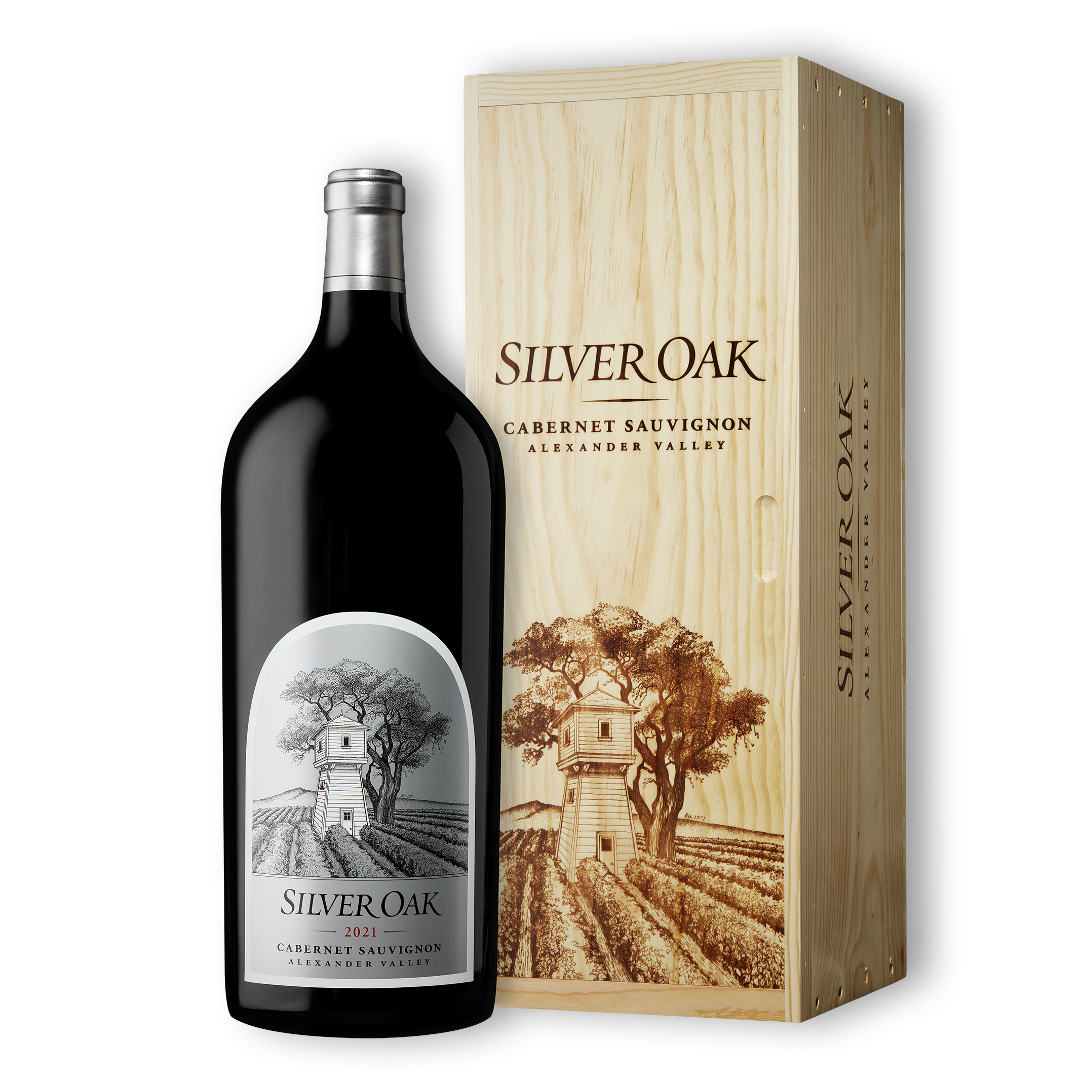 2021 Alexander Valley Cabernet Sauvignon 6L – Silver Oak Cellars