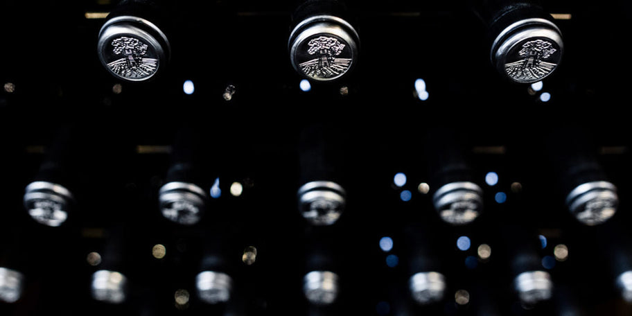 Silver Oak wine bottle foils
