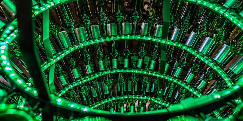 Interior of the Silver Oak bottle tree