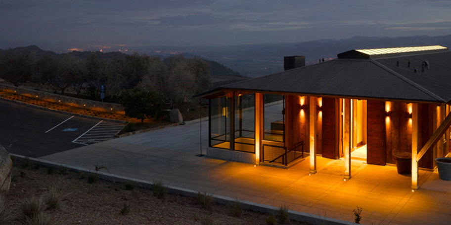 OVID tasting room on Pritchard Hill