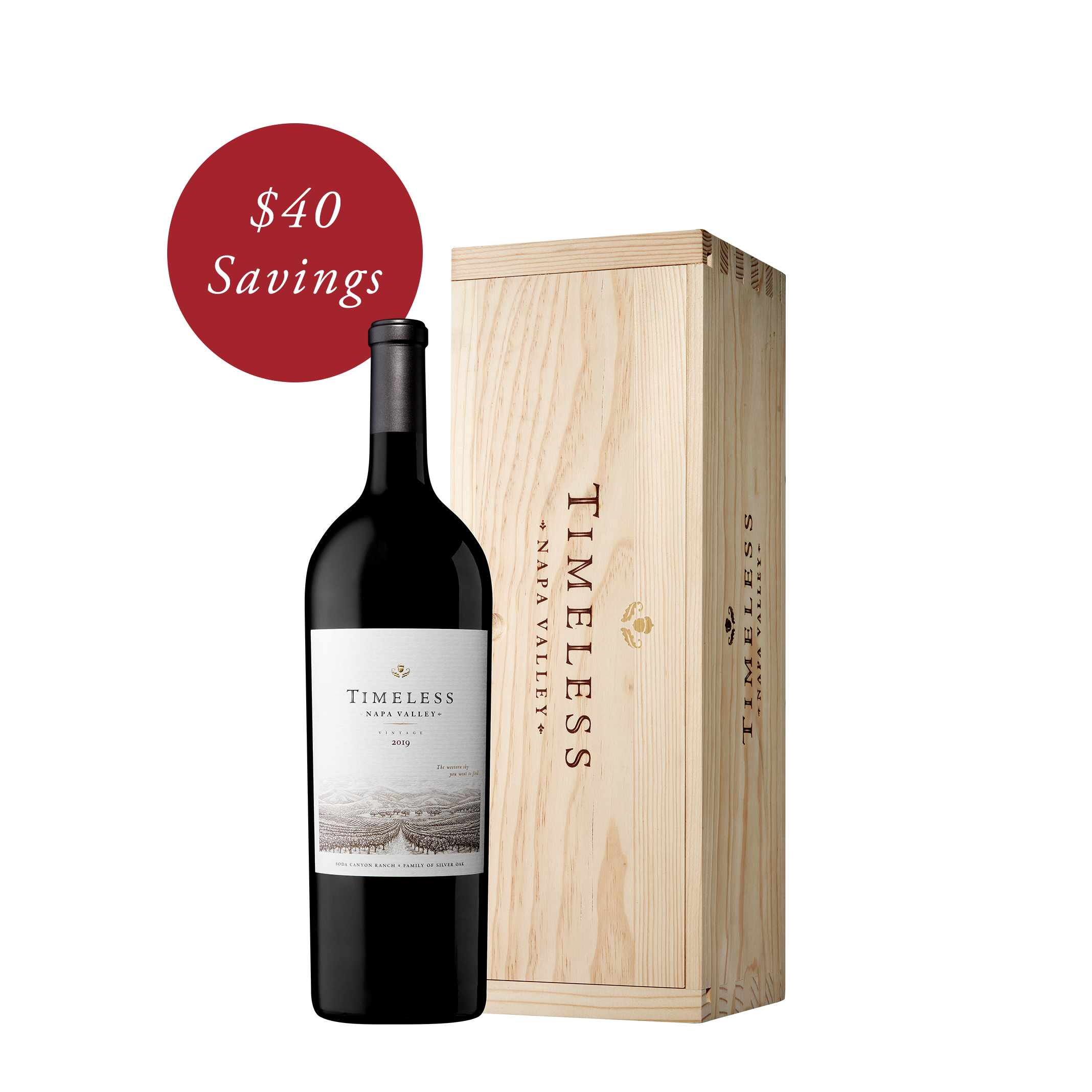2019 Timeless Napa Valley 1.5L Magnum | $40 Savings