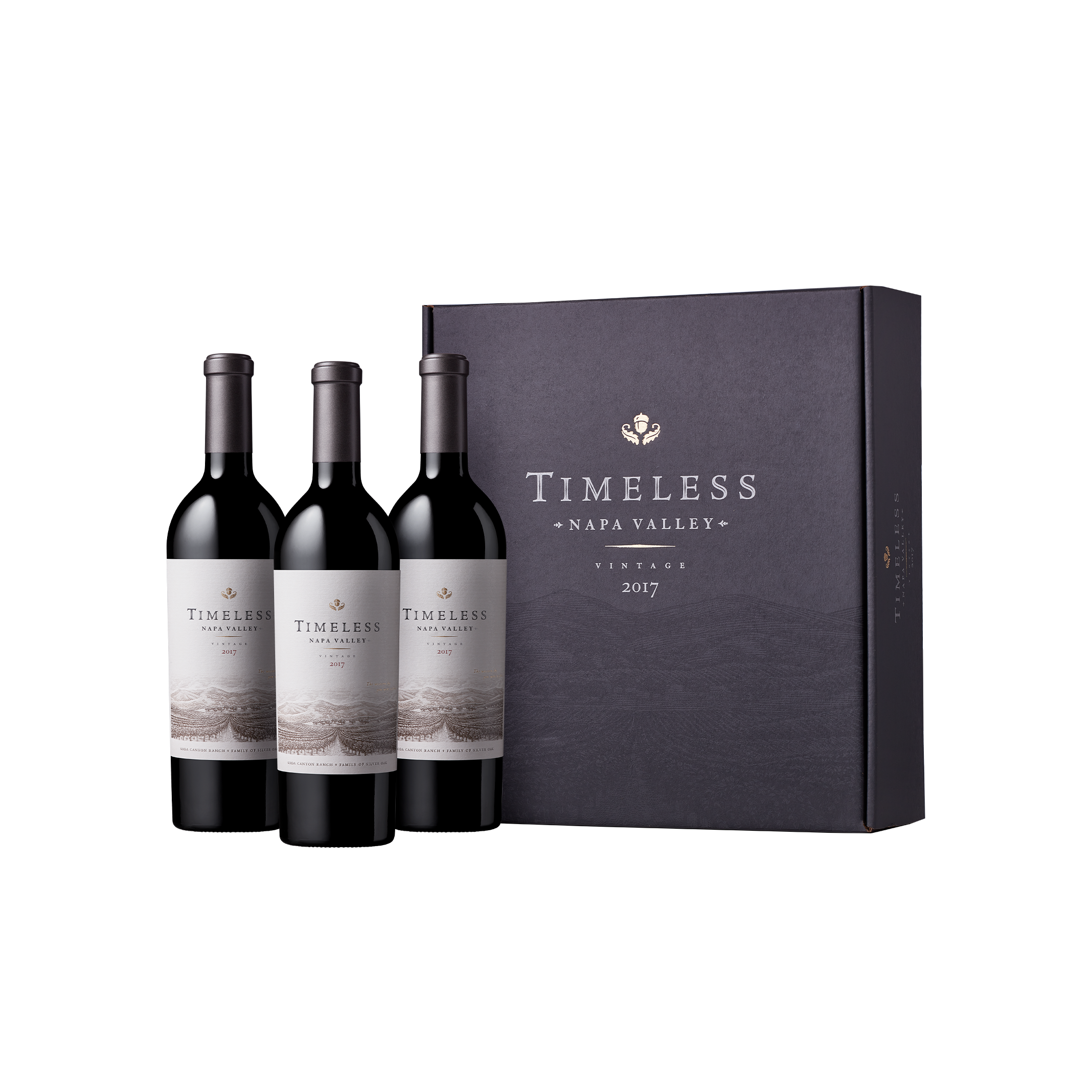 2017 Timeless Napa Valley 3-Bottle Collection with Timeless box