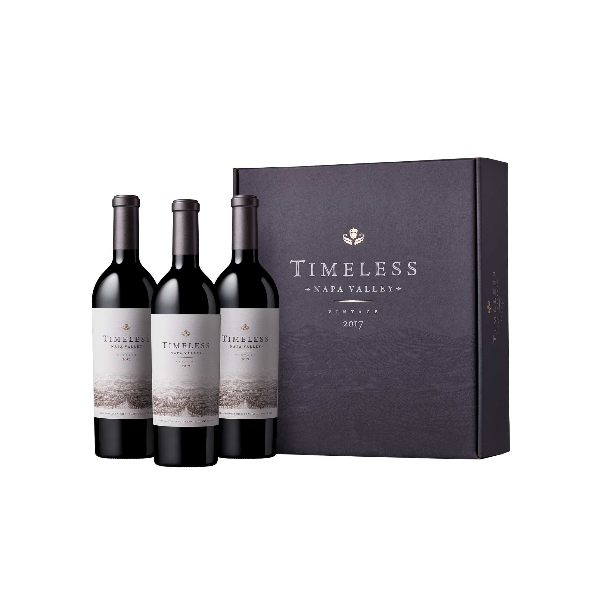 2017 Timeless Napa Valley 3-Bottle Collection with Timeless box