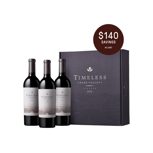2017 Timeless Napa Valley 3-Bottle Collection with box | $140 Savings in Cart