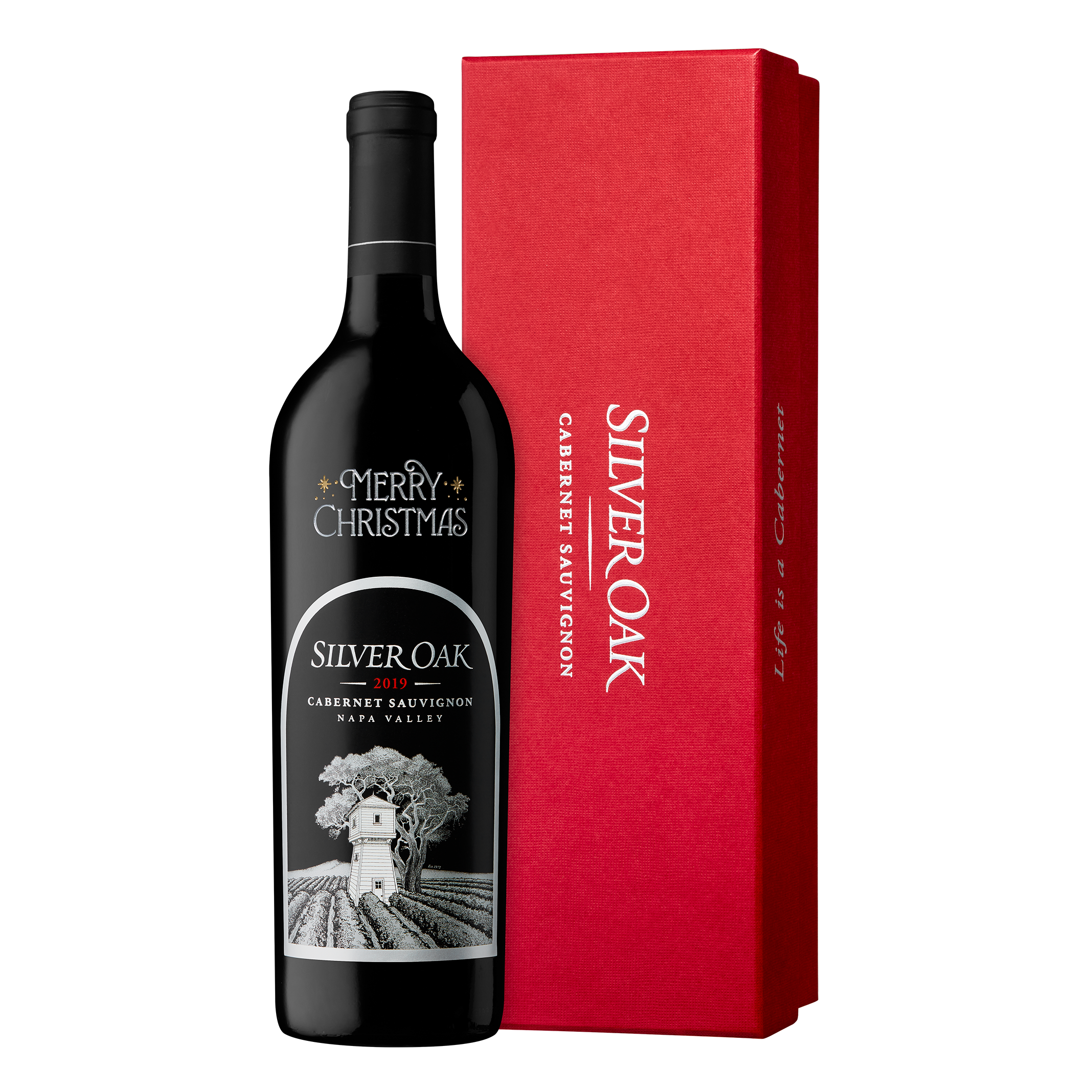 Merry Christmas Etched Napa Valley Gift