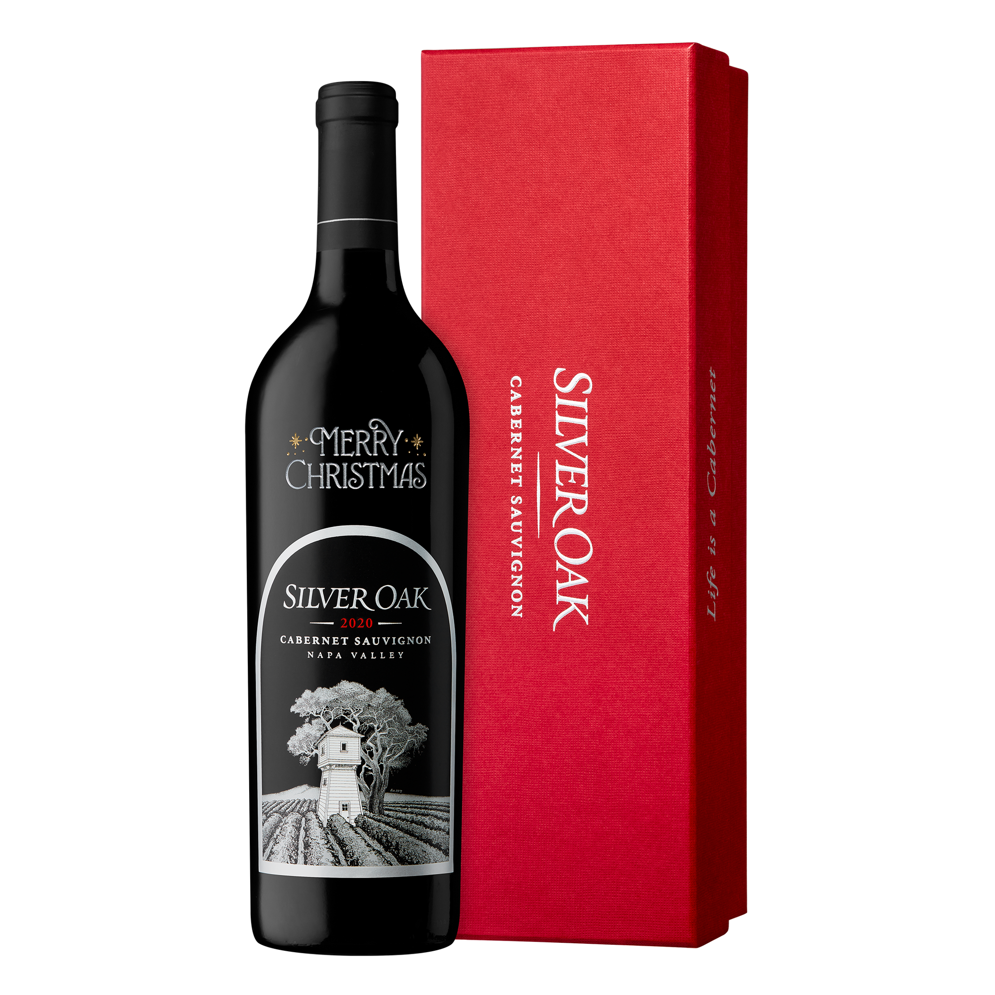 Merry Christmas Etched Napa Valley Gift