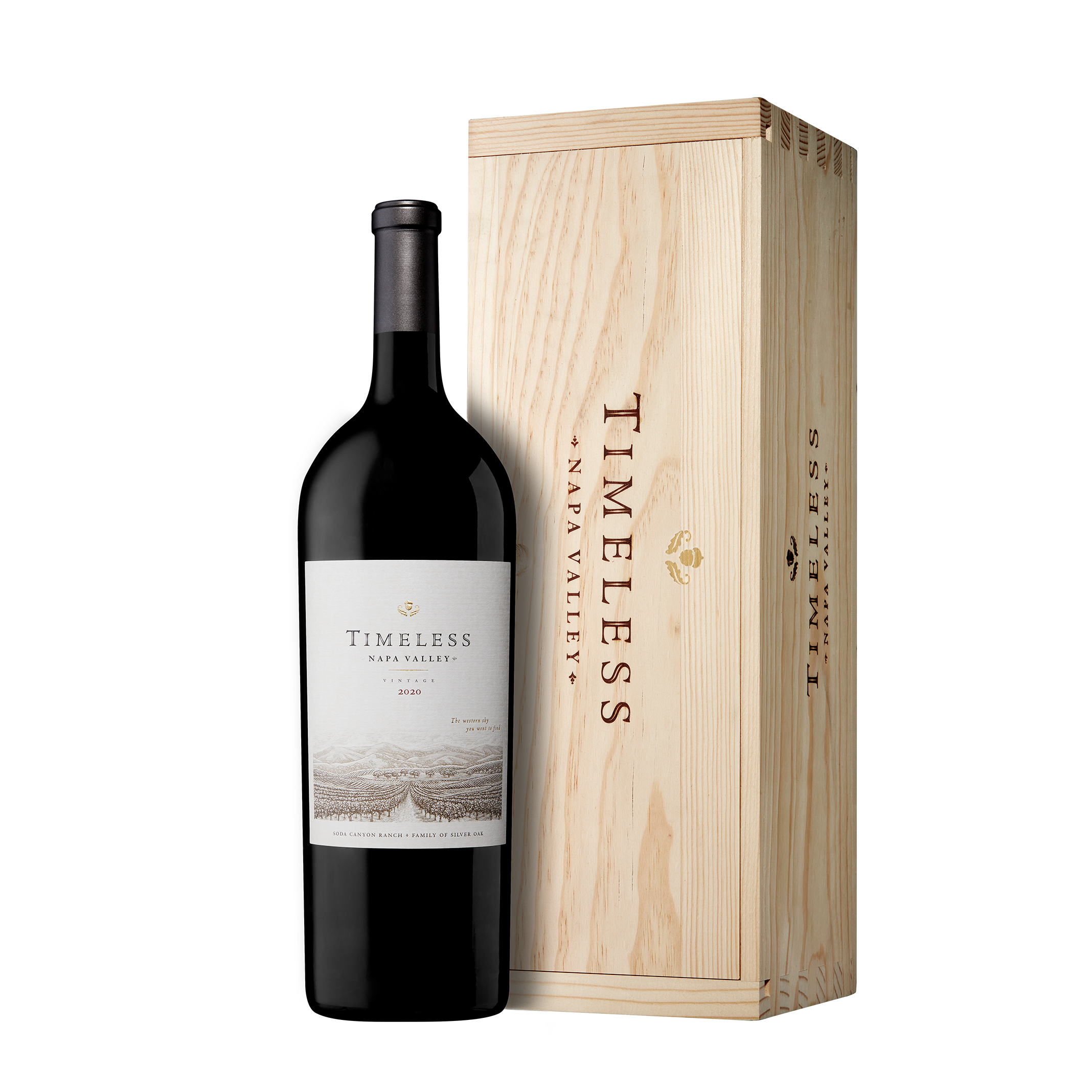 2020 Timeless Napa Valley 1.5L Magnum wine bottle