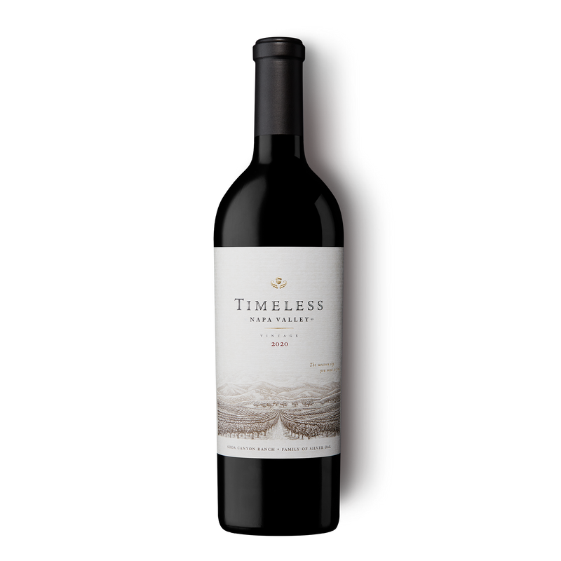 2020 Timeless Napa Valley Red Wine 750ml wine bottle