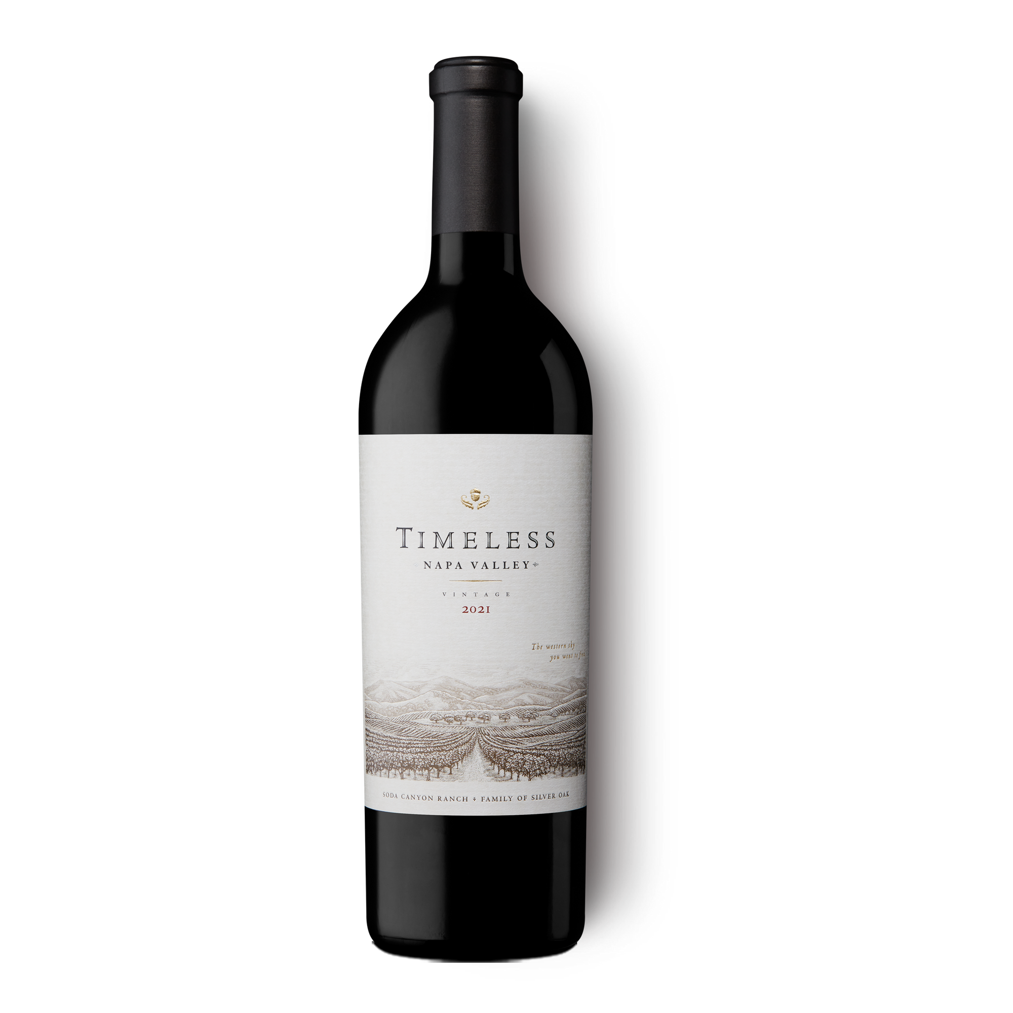 2021 Timeless Napa Valley Red Wine Bottle