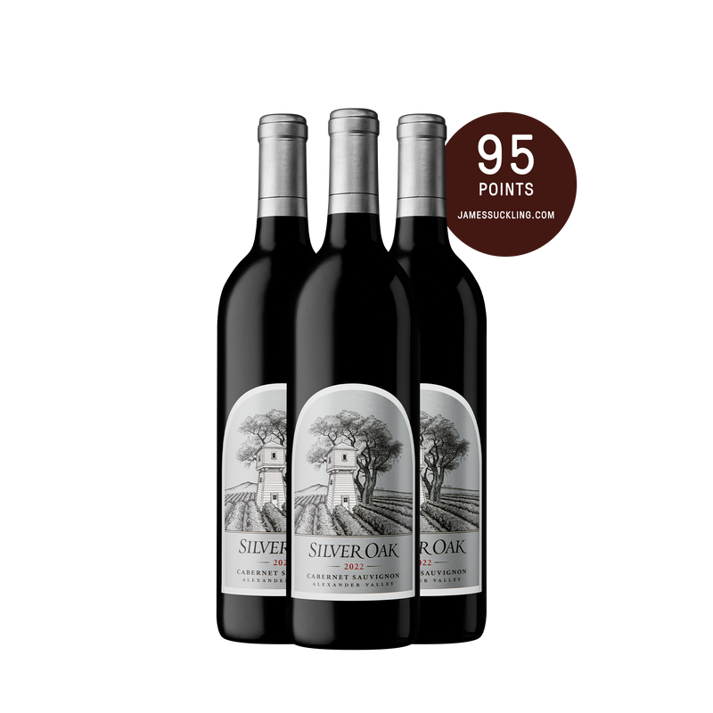 2022 Alexander Valley Cabernet Sauvignon 3-Bottle Collection | 95 Points JamesSuckling.com