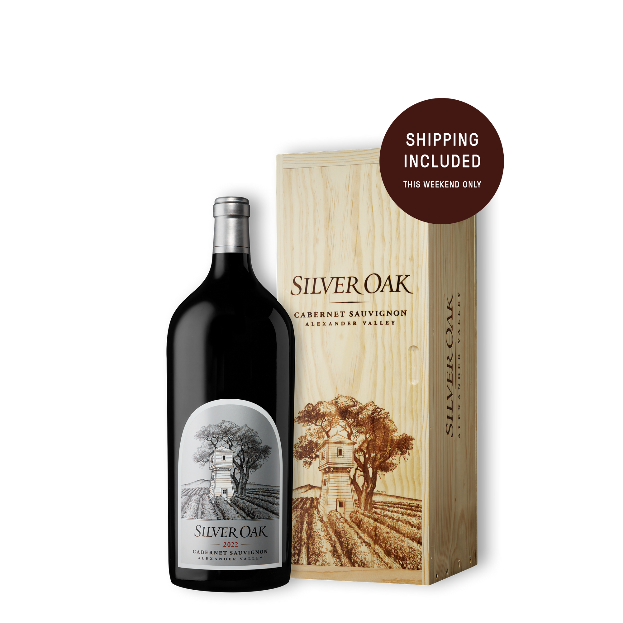 2022 Alexander Valley Cabernet Sauvignon 6L | Shipping Included This Weekend Only
