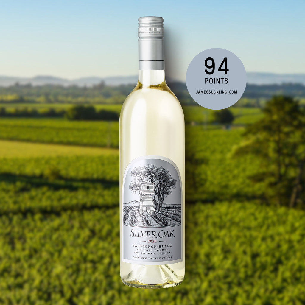 NEW! 2025 Silver Oak Sauvignon Blanc } 94 Points, Jamesuckling.com