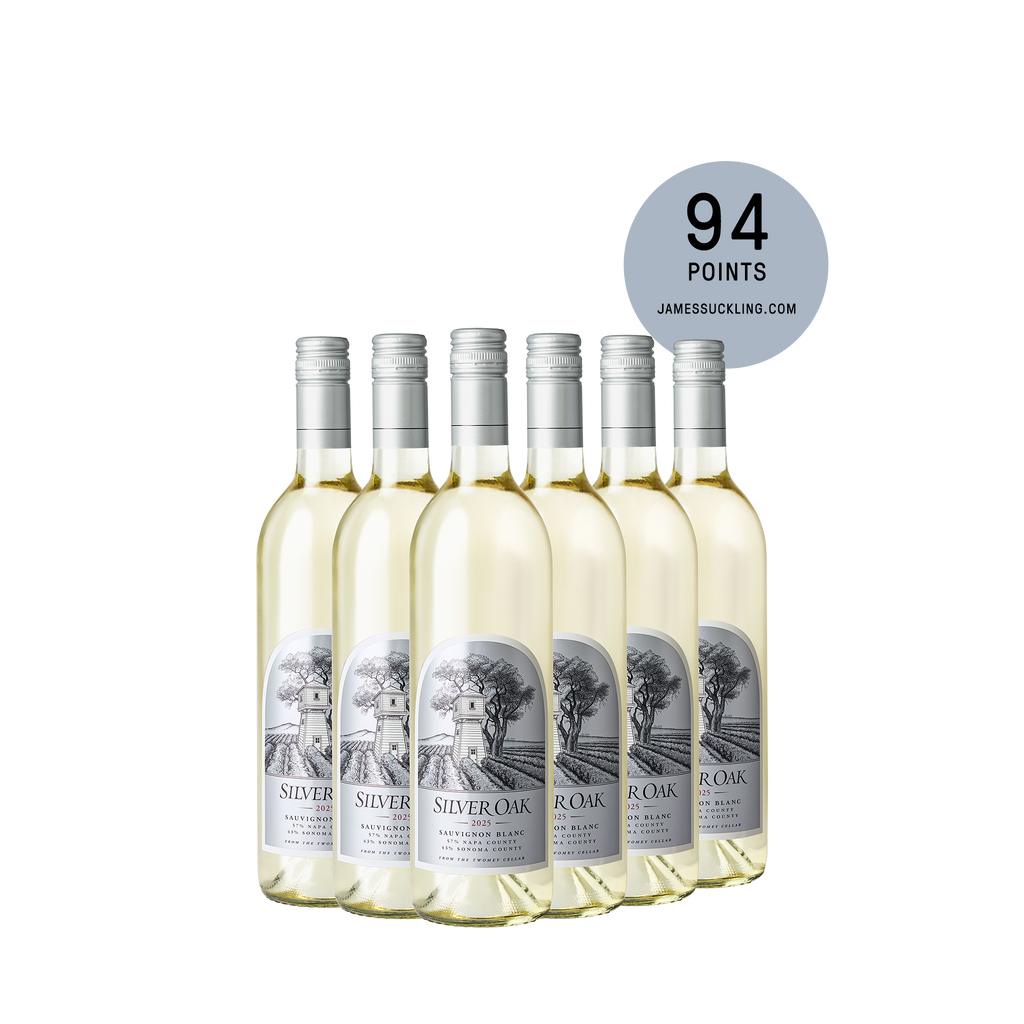 2025 Silver Oak Sauvignon Blanc 6-Bottle Collection | 94 Points Jamessuckling.com