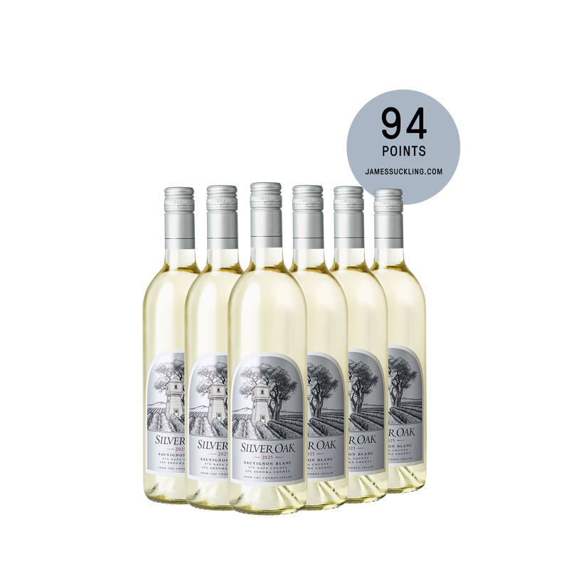 2025 Silver Oak Sauvignon Blanc 6-Bottle Collection | 94 Points Jamessuckling.com