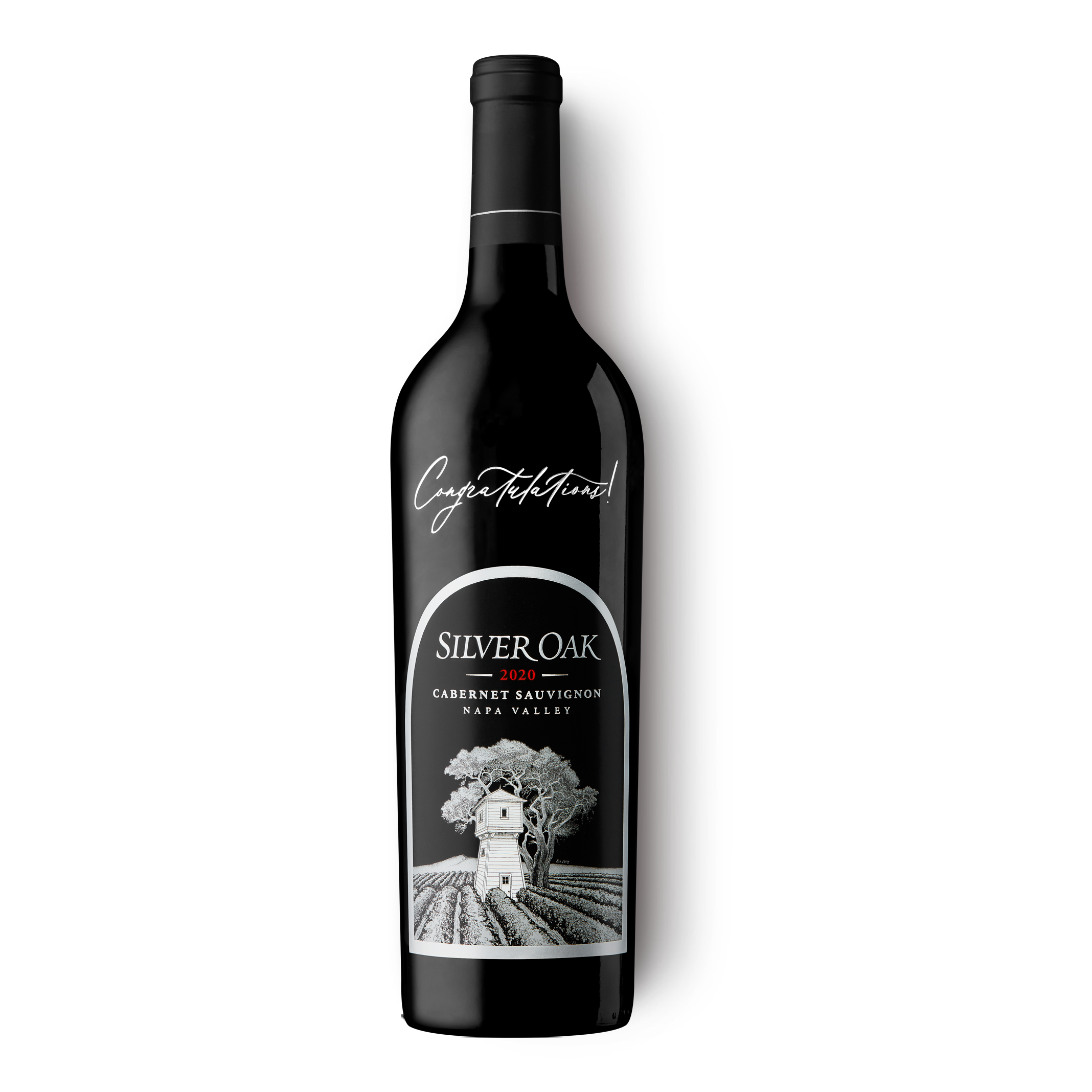 Congratulations Etched Napa Valley Gift