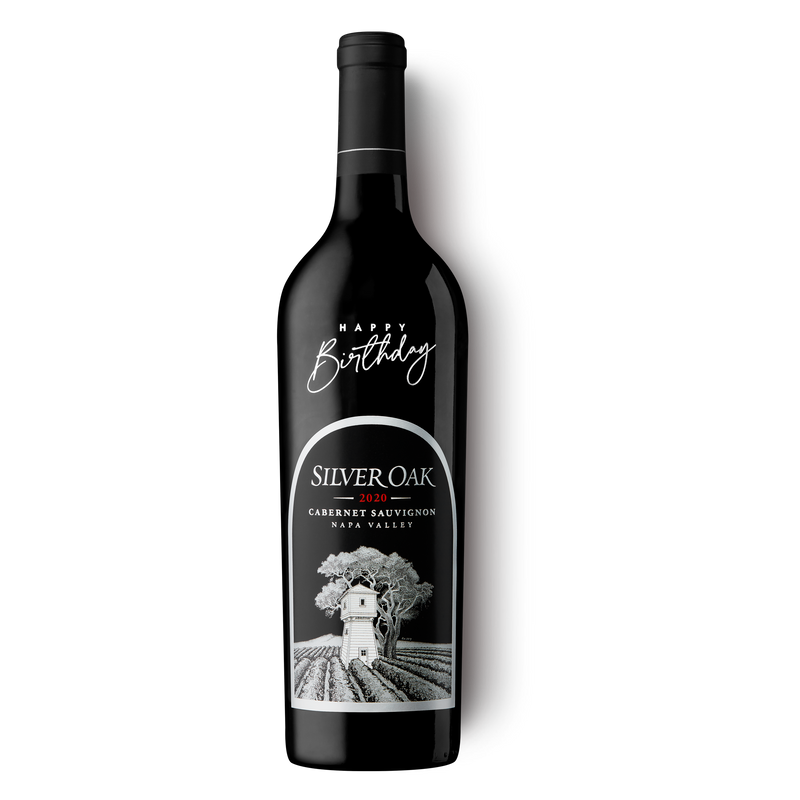 Happy Birthday Etched Napa Valley Gift