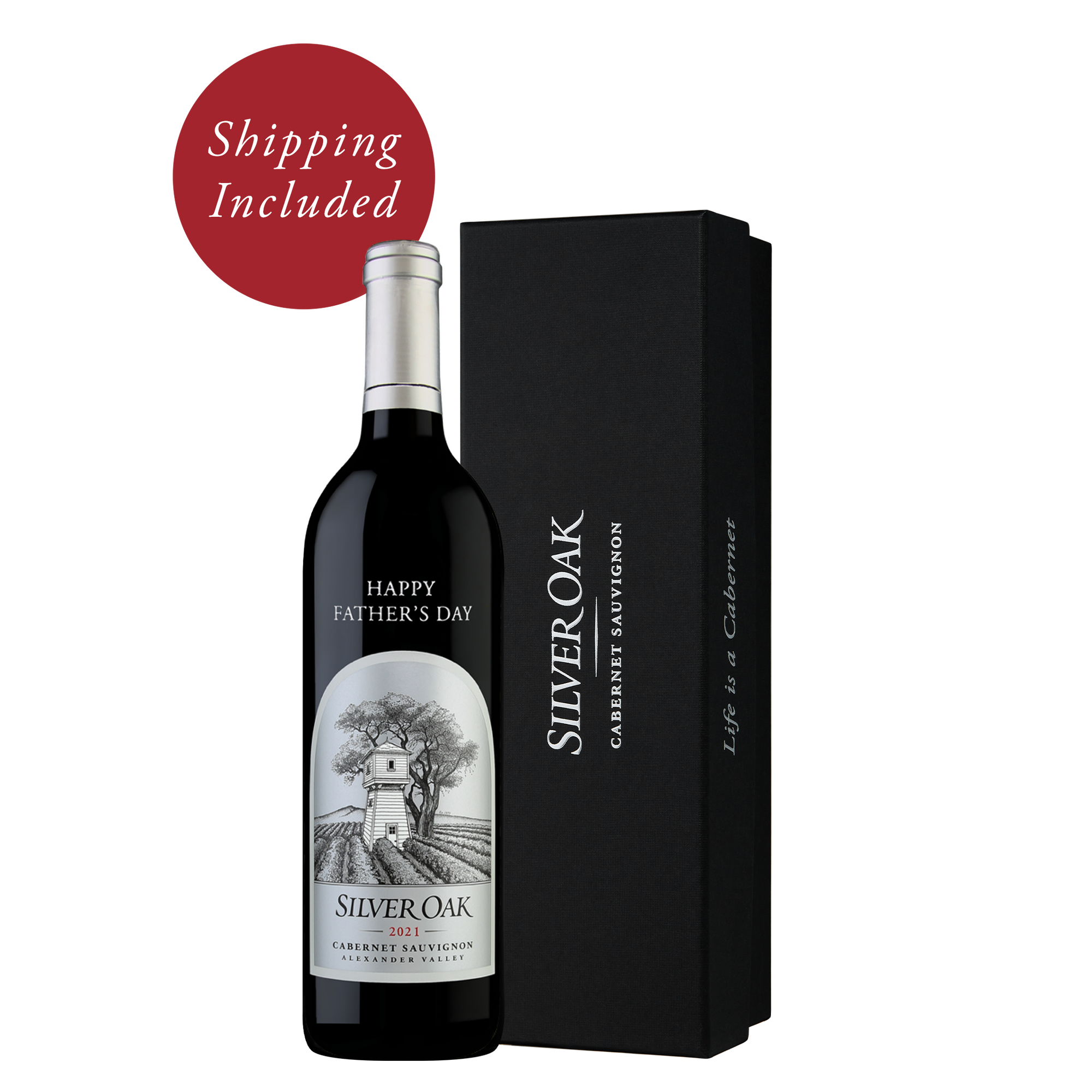 Happy Father's Day Etched Alexander Valley Gift | Shipping Included
