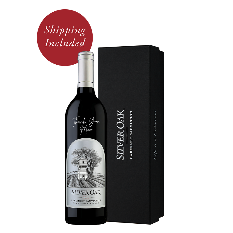 Thank You Mom Etched Alexander Valley Gift | Shipping Included