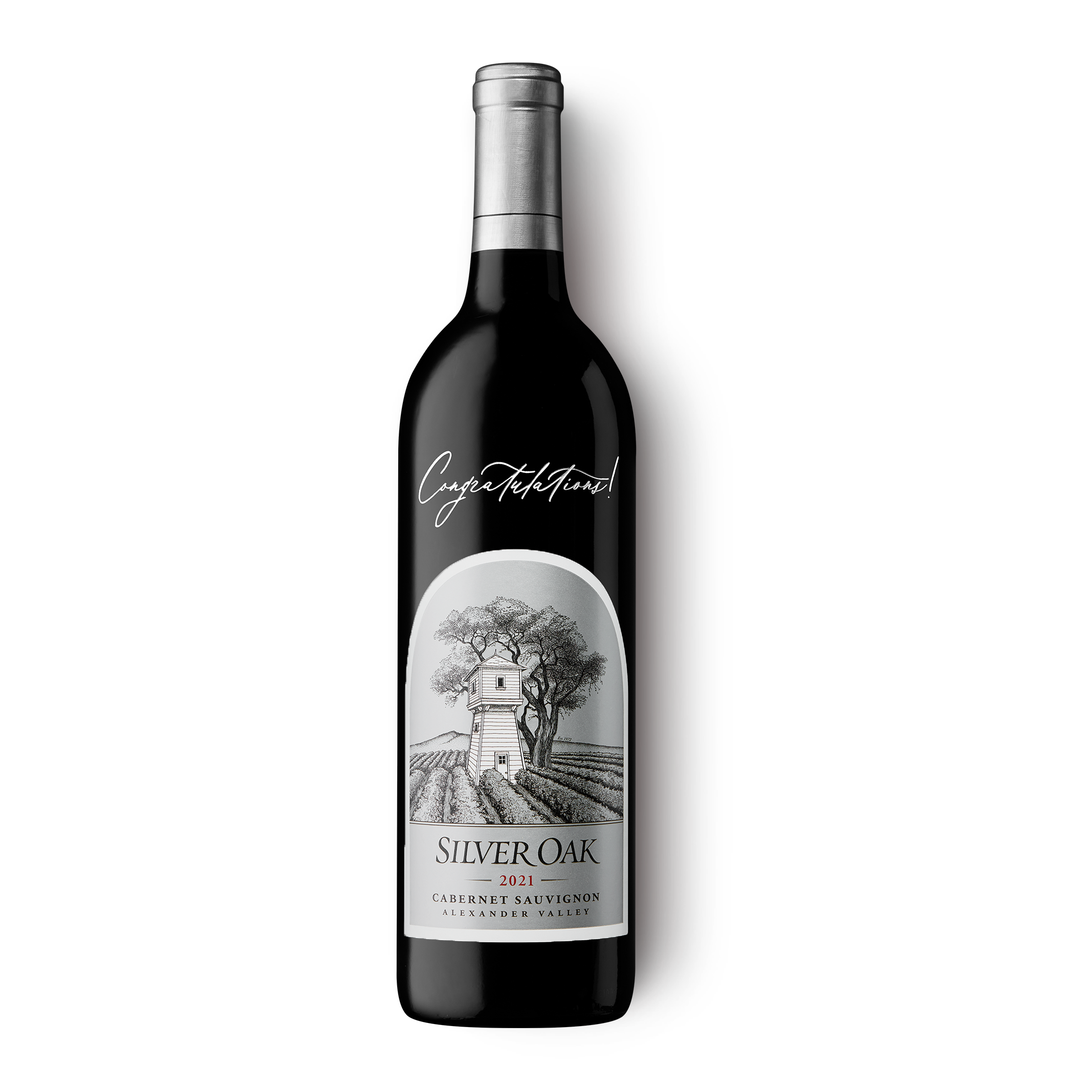 Congratulations Etched Alexander Valley Gift