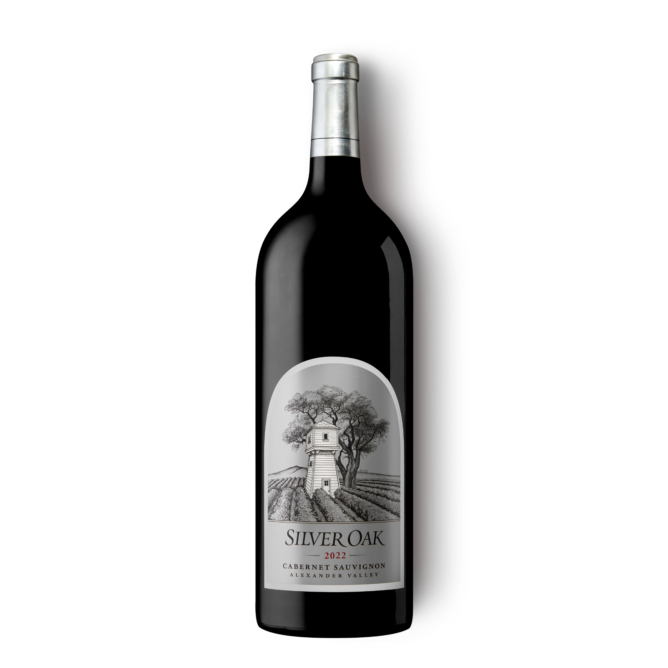 2022 Silver Oak Alexander Valley Cabernet Sauvignon 1.5L Magnum wine bottle
