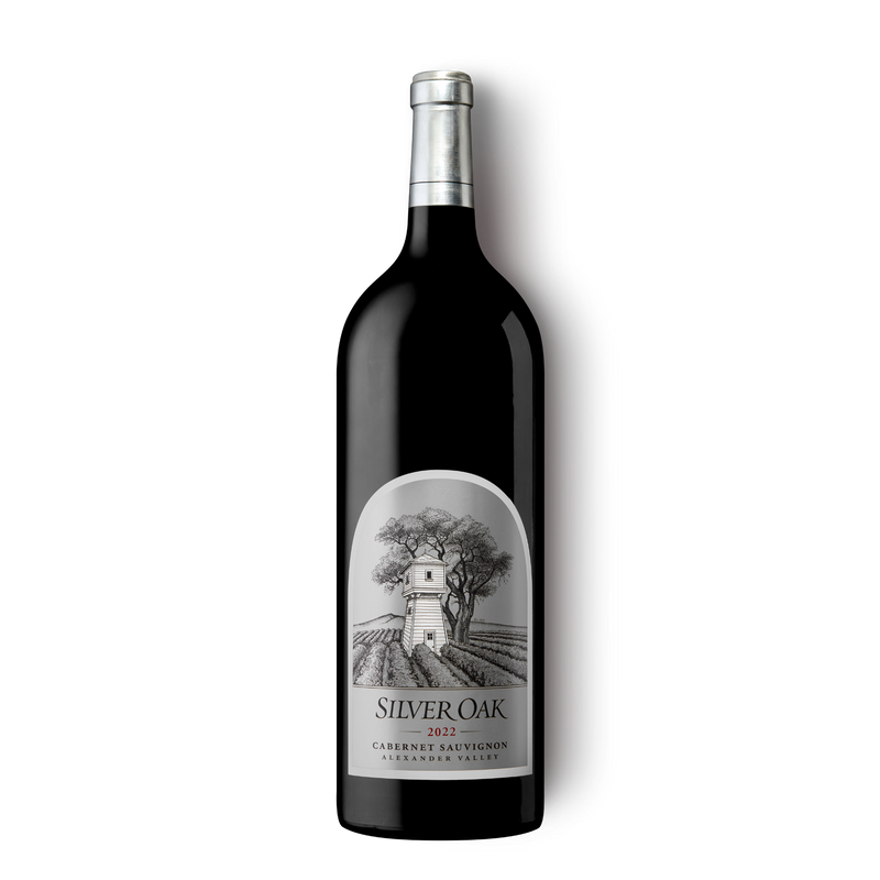 2022 Silver Oak Alexander Valley Cabernet Sauvignon 1.5L Magnum wine bottle