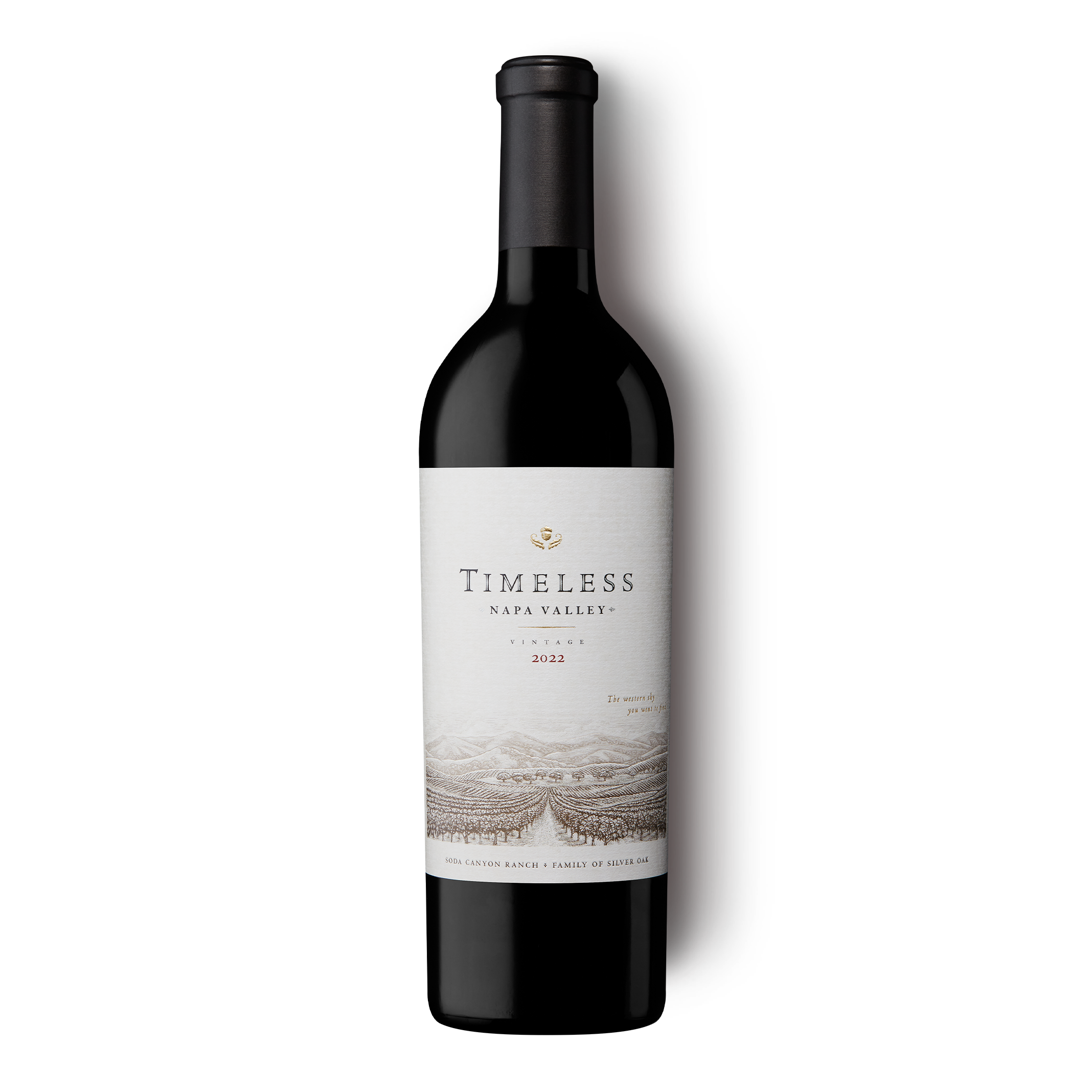 2022 Timeless Napa Valley Red Wine bottle