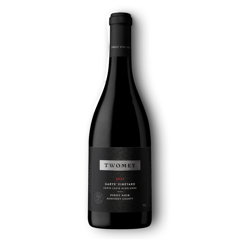 2023 Garys' Vineyard Pinot Noir 750ml red wine bottle