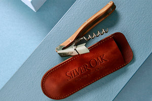 Silver Oak Corkscrew in Leather Sheath | Wine Accessories and Gifts