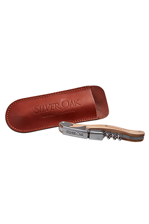 Silver Oak Corkscrew in Leather Sheath | Wine Accessories and Gifts