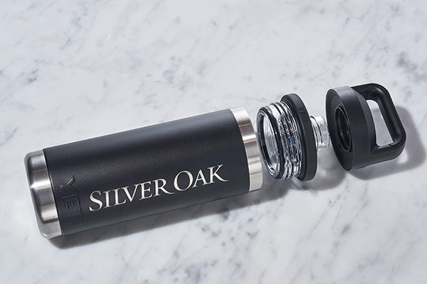Silver Oak x Yeti 18oz Rambler Bottle