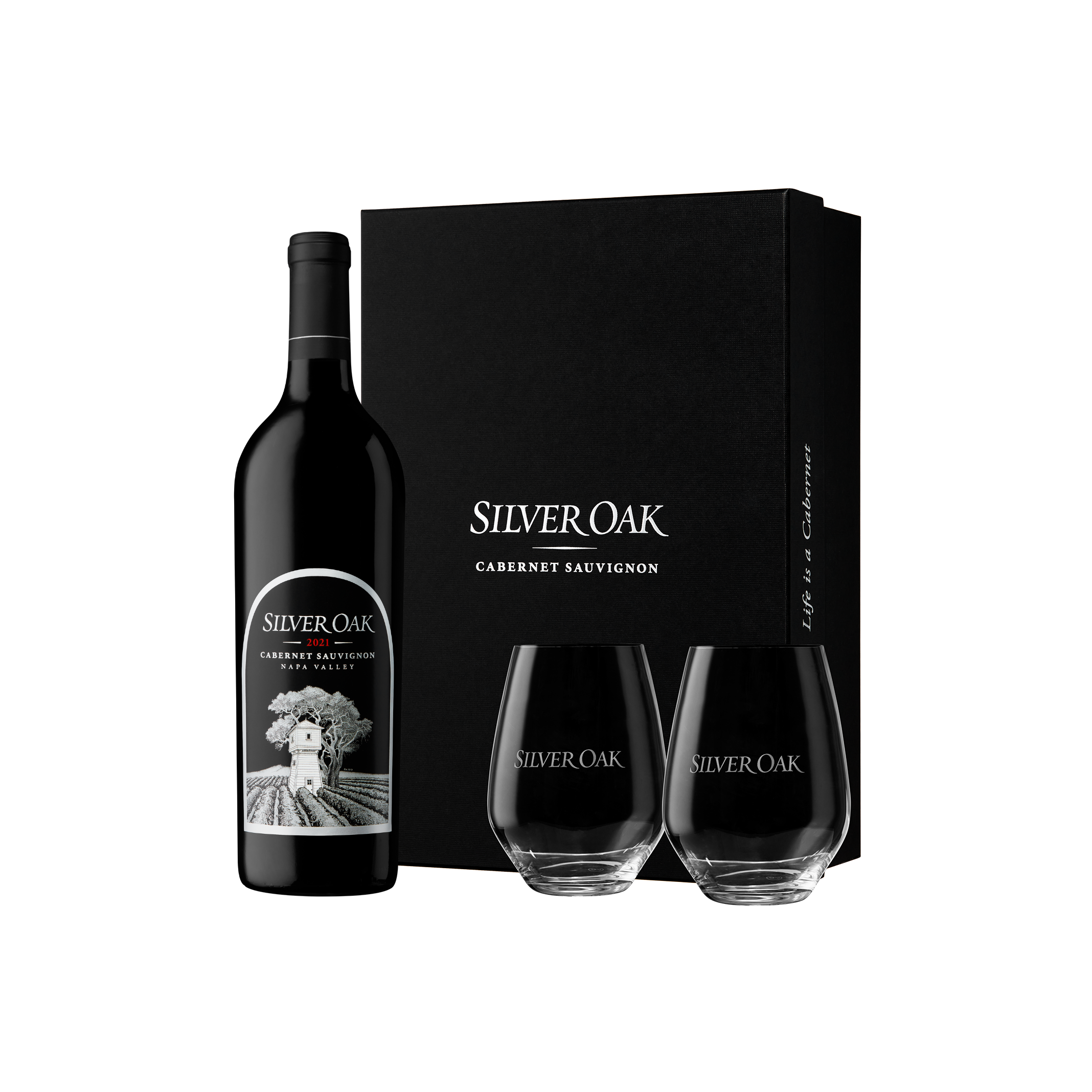 Napa Valley Gift & Glass Set