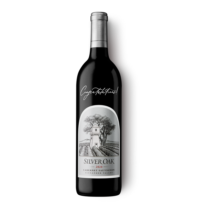 Congratulations Etched Alexander Valley Gift