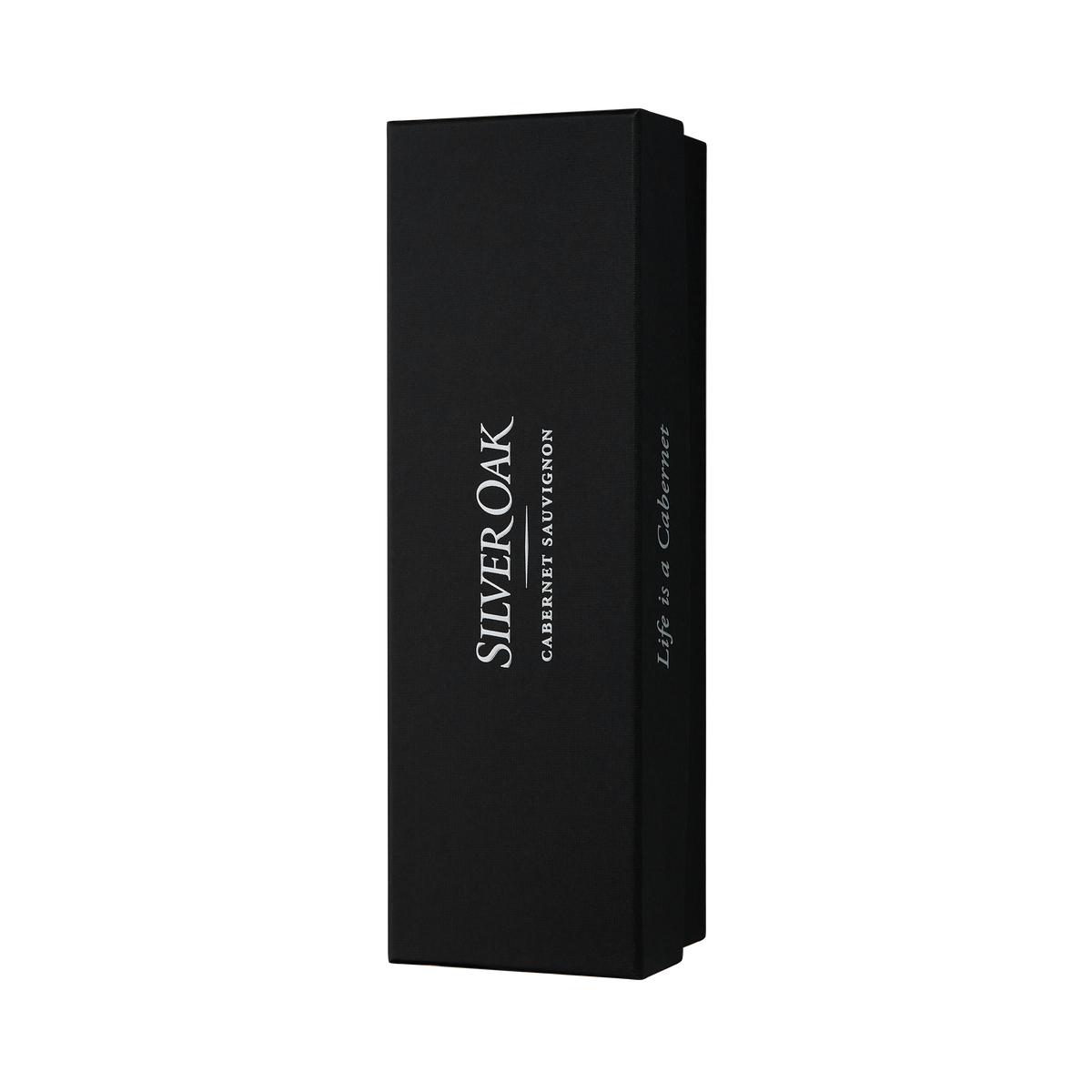 Silver Oak Black One-Bottle Gift Box