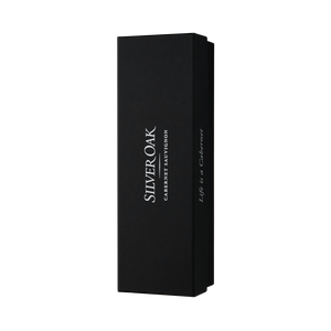 Silver Oak Black One-Bottle Gift Box