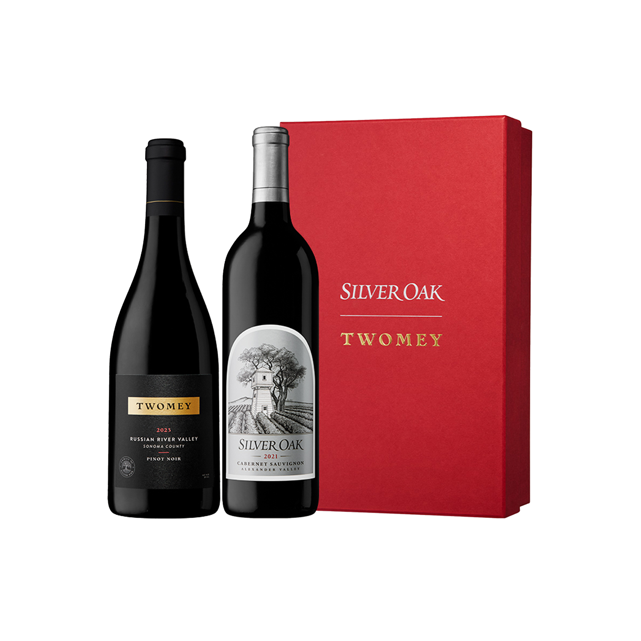 Silver Oak & Twomey Pinot Noir Holiday Gift