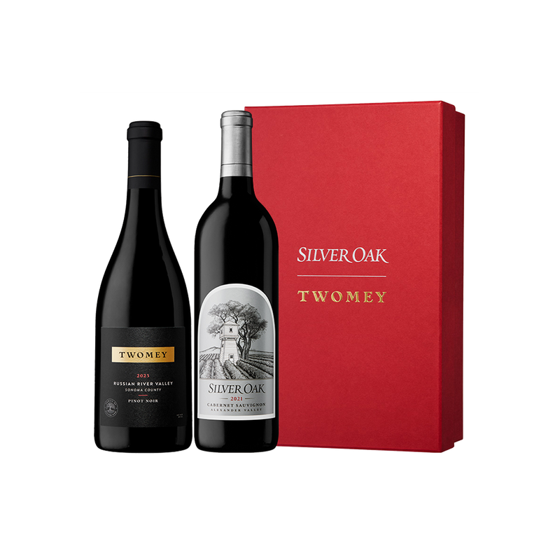 Silver Oak & Twomey Pinot Noir Holiday Gift
