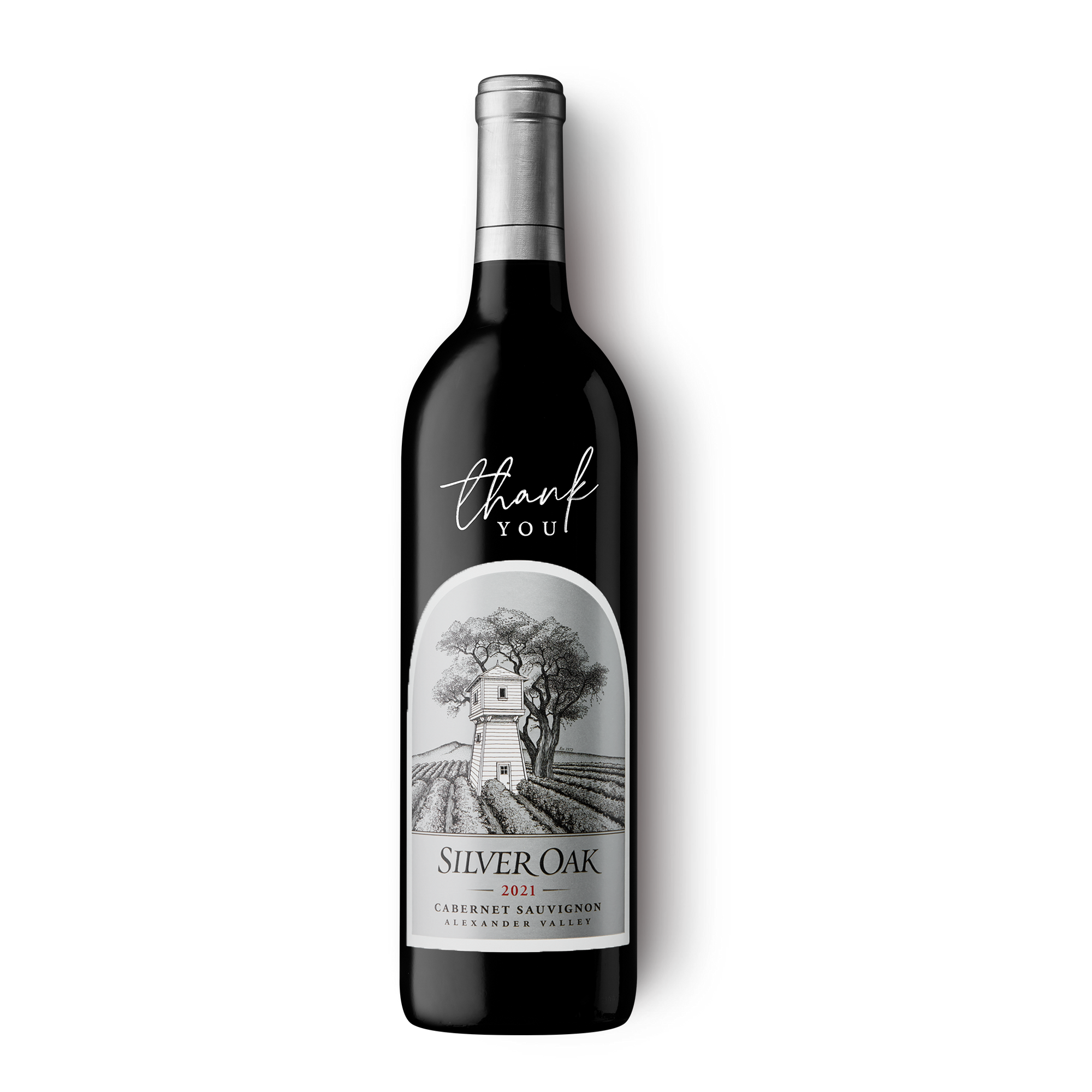 Thank You Etched Alexander Valley Gift