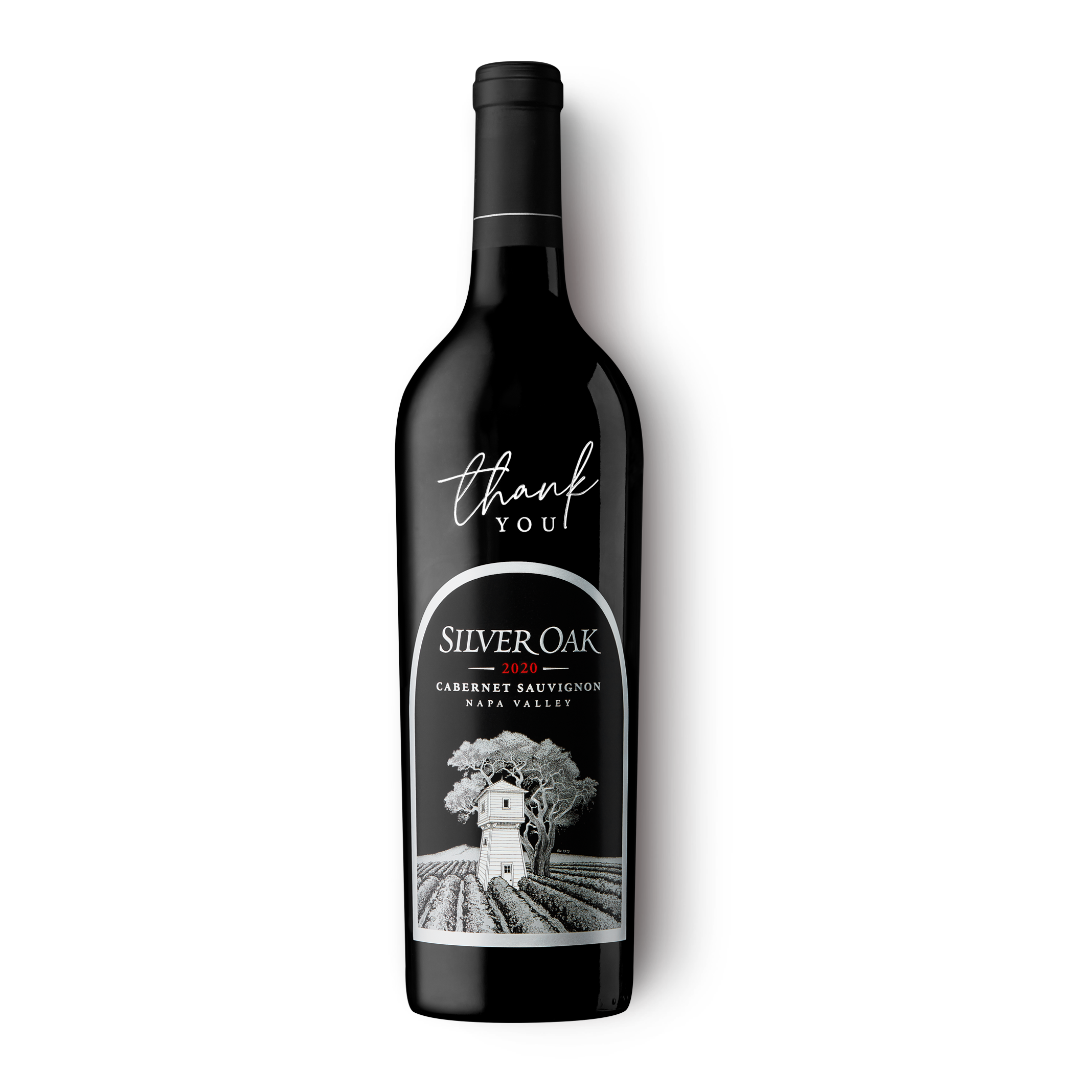 Thank You Etched Napa Valley Gift