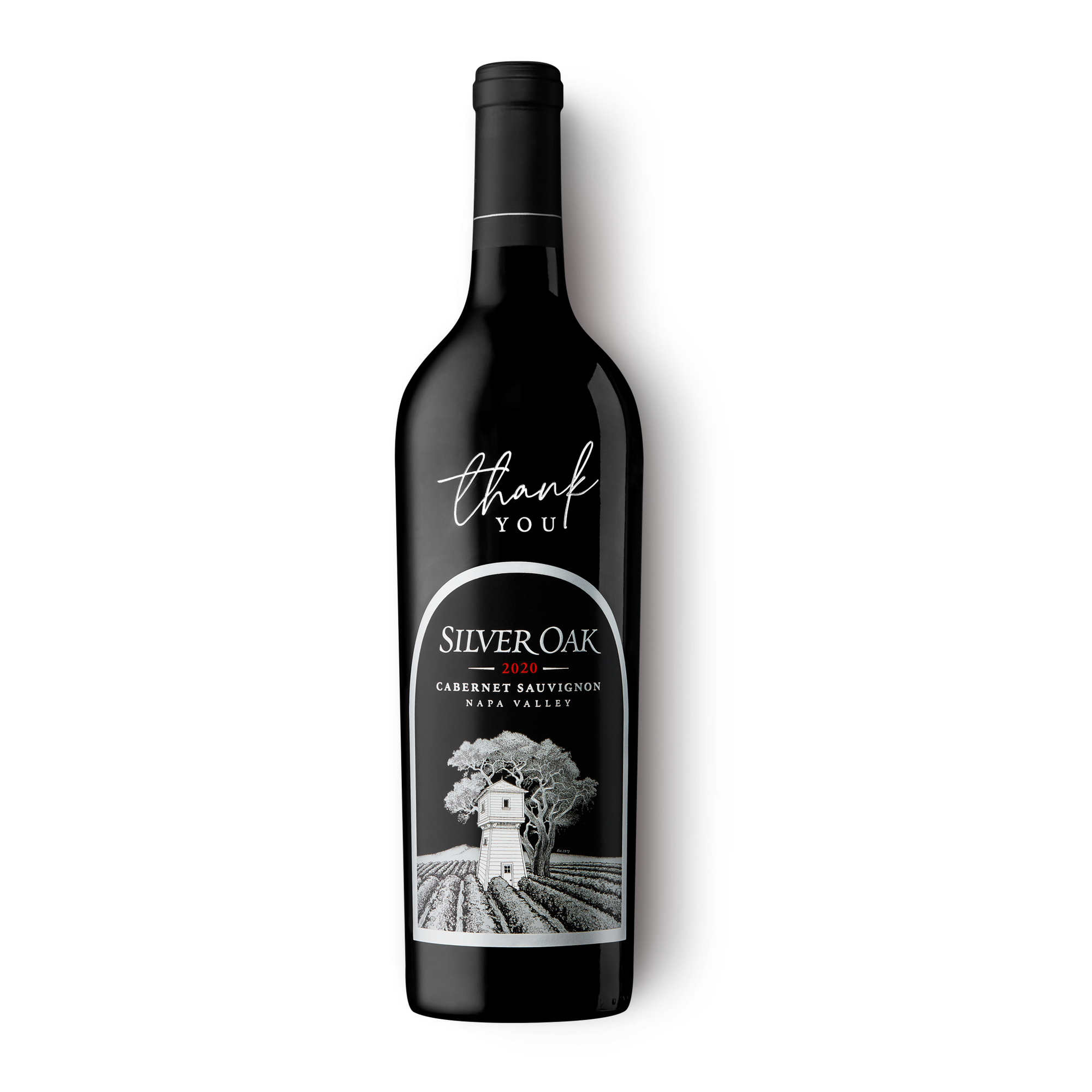 Thank You Etched Napa Valley Gift