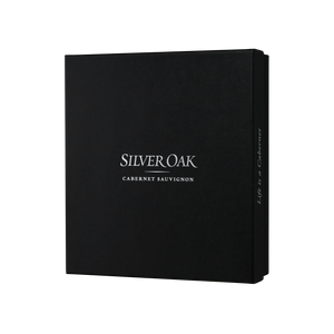 Silver Oak Black Three-Bottle Gift Box