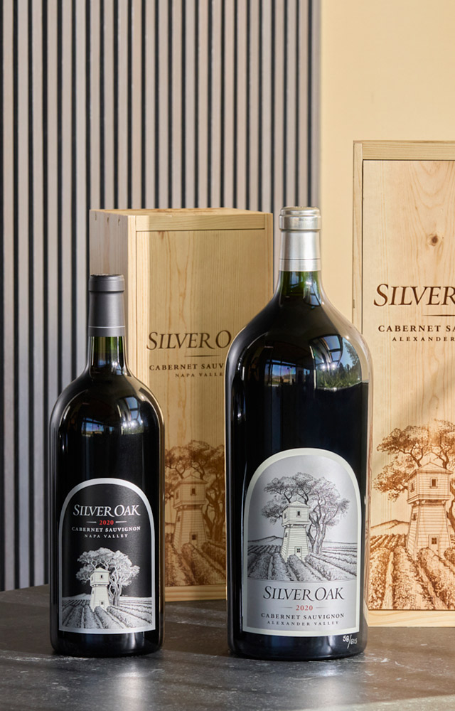 2020 Silver Oak Napa Valley and Alexander Valley Large Format Bottles